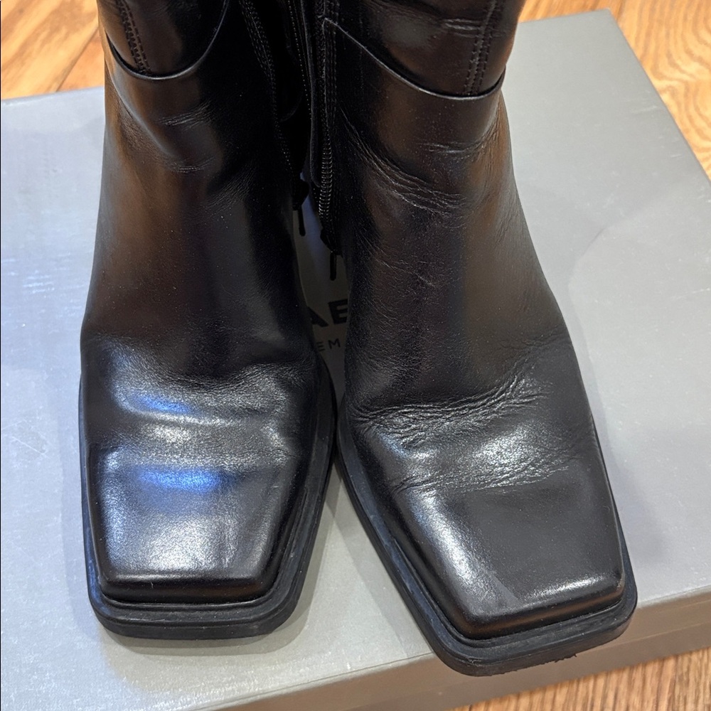 Vagabond Black Leather Women's Boots - Picture 3 of 7